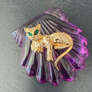 Beautiful D’orlan Leopard Brooch